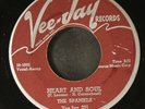 SPANIELS: heart and soul / baby, it's you Vee Jay Records 7