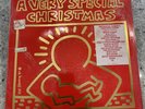 A Very Special Christmas Vinyl Record Keith Haring 1987 Embossed Cover