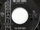 HARPTONES 45 All In Your Mind/Last Dance COMPANION Original press Doowop  Kz 887