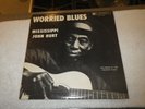Mississippi John Hurt – Worried Blues. Vinyl LP Record Album. 1964