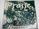 Praise Lights Went Out Record Release Cover /75 with Zine React Records