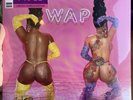 Cardi B WAP Vinyl LP Limited Edition Purple Sealed Single Megan Thee Stallion