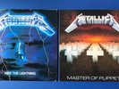 Metallica Master of Puppets Ride the Lightning LP's first pressings Rare 