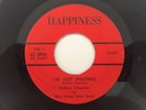 Bluegrass Gospel 45 WALLACE CHAPMAN I'm Just Waiting HAPPINESS  hear