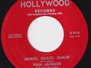 PAUL JACKSON Quack Quack Quack RARE funk 45 sweet soul You're My First Love HEAR