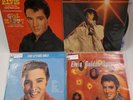 4 Elvis Presley Vinyl Record LP Fans Only Golden Records Girl Happy Never Alone