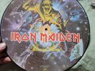 Iron Maiden Piece Of Mind Picture Disc vinyl LP Couple of scratches on it