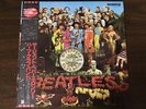 THE BEATLES Japan Mono Import Red Vinyl SGT PEPPERS Japanese OBI Audiophile Rare