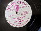 Rebels Quartet-Gospel Boogie & Peace Like a River-78 RPM-WEBB CITY 200