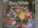 Snow White LP Vinyl Walt Disney’s Read Along Book FACTORY SEALED Disneyland 3906