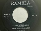 MARCIAL RIVERA Y CONJ - La Pipa de Cachucha / RARE PLENA JIBARA PUERTO RICO 45