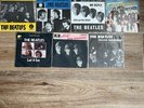 Collectie van 6 singles en 1 EP The Beatles 