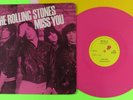 ROLLING STONES Miss You / Far Away Eyes 1978 U.K. PINK VINYL 12