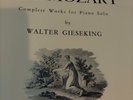 THE COMPLETE WORKS FOR PIANO SOLO W.A. MOZART WALTER GIESEKING LIMITED EDITION