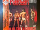 MANOWAR Sign Of The Hammer 1984 LP JAPAN OBI PROMO Iron Maiden JUDAS PRIEST Rare