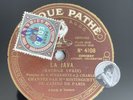 78 rpm MISTINGUETT - La java - En douce  - PATHÉ 4108 Vertical Cut