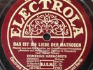 78rpm  COMEDIAN HARMONISTS - Das ist die Liebe der Matrosen   SCHELLACK