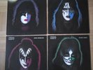 4 LP von KISS Peter Kriss, Gene Simmons, etc. mit Poster