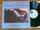 JANE BIRKIN AND SERGE GAINSBOURG JE T'AIME Beautiful Love LP White Label Promo