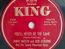 JIMMY MARTIN & BOB OSBOURE, You'll Never Be The Same, 10