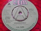 UK SUBS.STRANGLEHOLD.RED VINYL.DEMO.PROMO.1979..EP..7