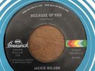 Jackie Wilson - Because Of You / Heart Is Calling. Re-issue. Northern Soul. Mod.