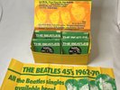 BEATLES set 24 singles 1962-70 w/ Picture Sleeves & Retail Counter Box & PosterM