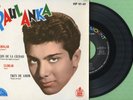 PAUL ANKA / En El Hogar, Llorar / HISPAVOX HP 97-49 Spain 1962 EP 45 EX