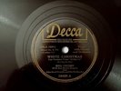 Bing Crosby 78 White Christmas / Lets Start the New Year Right Decca 18429 Origi