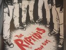 The Riptides - drop out, white w/blood splatter  Vinyl 12'' Lp./ Power Pop Punk