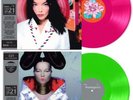 Björk - Post & Homogenic - Colour Vinyl LPs HMV 1921 Centenary NEW Cerise Green