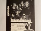 1990 Insert Merciless The Awakening ANTI-MOSH 001 Deathlike Silence Mayhem