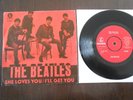 THE BEATLES  SWEDISH SP SHE LOVES YOU  R 5055  MADE  SWEDEN 63
