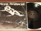 RARE thrash/hair metal lp METAL MASSACRE Mettallica Metallica 1st pressing 1982