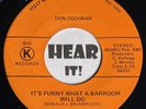 Killer MO Lonesome Country / Halloween Honky Tonk 45 DON COCHRAN Its Funny BIG K