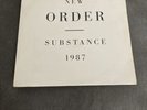 new order substance vinyl 1987 Original Uk Factory 1st Pressing Double Album