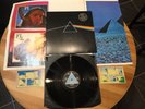 PINK FLOYD Vinyl Album THE DARK SIDE OF THE MOON 1973 A2 B2 Solid Blue Triangle