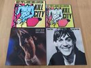 4 x Iggy Pop Vinyl, New Values, Lust For Life,  Kill City LP & 10