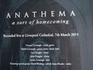 A Sort Of Homecoming [VINYL], Anathema, Vinyl, New,Unplayed. 3 LP, Live.