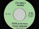 Northern Soul 45 - Vivian Copeland - Chaos (In My Heart) - D'Oro - VG+ mp3