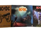AC/DC Vinyl Records 3 Albums For those about to Rock let there be Rock & Live