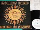 Rollins Band - The End Of Silence BRAZIL 1st Press LP 1993 Insert Henry Rollins