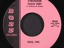 SOUL, INC.: stronger than dirt / 60 miles high BOSS  7