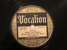JAZZ KING OLIVER SYNCOPATORS Willie,The Weeper/Black Snake Blues VOCALION 1112