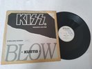 KISS / KURTIS BLOW - 1984 - WHITE LABEL - BRAZIL RADIO PROMO LP 12