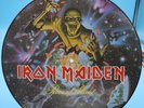 Iron Maiden Piece Of Mind Picture Disc vinyl LP Couple of scratches on it EX++