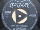THE TUNE WEAVERS Happy, Happy Birthday Baby PAUL GAYTEN Yo Yo Walk UK 7