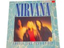 Vintage Nirvana Smells Like Teen Spirit single Vinyl record album Geffen