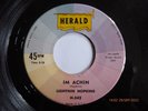 HERALD 542 LIGHTNIN' HOPKINS Im Achin/Lets Move  45 BLUES R&B
