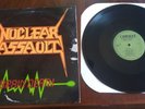 NUCLEAR ASSAULT BRAIN DEATH  OG Combat Pressing with rare insert